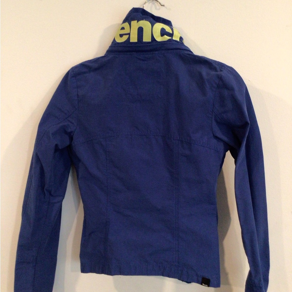 Bench Navy Jacket with Lime Highlights - Picture 2 of 8